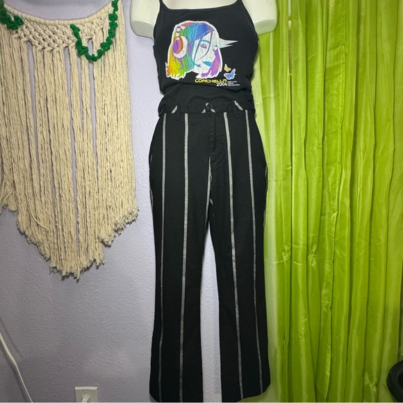 Stone Row by Volcom Black & Gray Stripe Pants – Size 24 (Rare/Discontinued!) - Picture 1 of 7